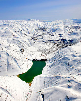 Chabrouh Dam in Faraya Village Lebanon - Sad Chabrou7
